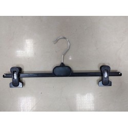 Вішалка-прищіпка для брюк, юбок, штанів на 36см (чорна)